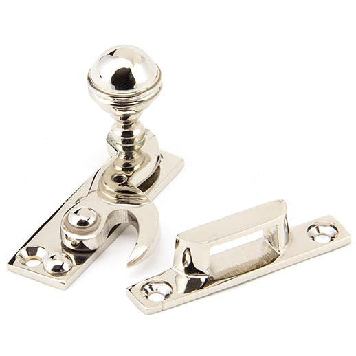From The Anvil - Prestbury Sash Hook Fastener - Polished Nickel - 92043 - Choice Handles