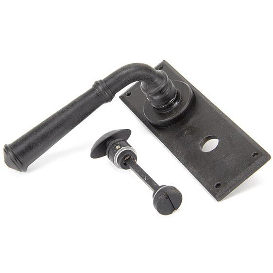 From The Anvil - Regency Lever Bathroom Set - External Beeswax - 92053 - Choice Handles