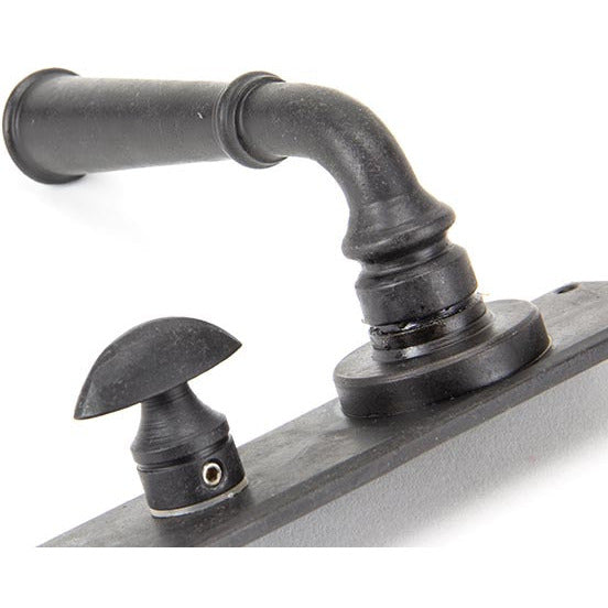 From The Anvil - Regency Lever Bathroom Set - External Beeswax - 92053 - Choice Handles