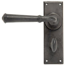 From The Anvil - Regency Lever Bathroom Set - External Beeswax - 92053 - Choice Handles