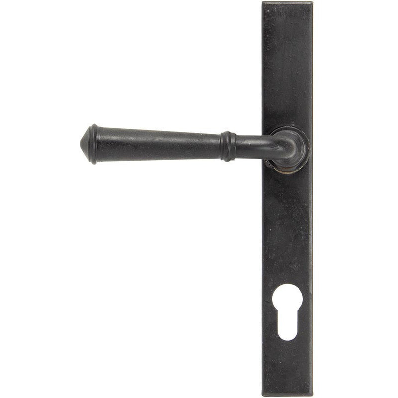 From The Anvil - Regency Slimline Lever Espag. Lock Set - External Beeswax - 92055 - Choice Handles