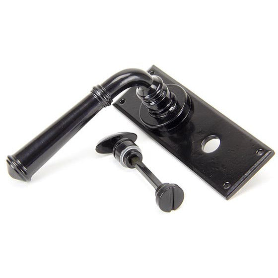 From The Anvil - Regency Lever Bathroom Set - Black - 92059 - Choice Handles