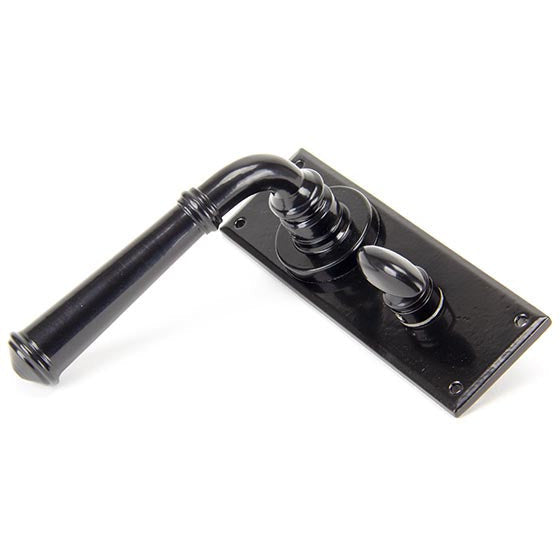 From The Anvil - Regency Lever Bathroom Set - Black - 92059 - Choice Handles