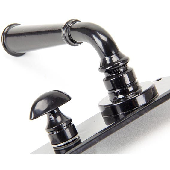 From The Anvil - Regency Lever Bathroom Set - Black - 92059 - Choice Handles