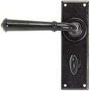 From The Anvil - Regency Lever Bathroom Set - Black - 92059 - Choice Handles