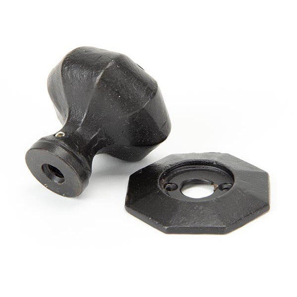 From The Anvil - Octagonal Mortice/Rim Knob Set - External Beeswax - 92064 - Choice Handles