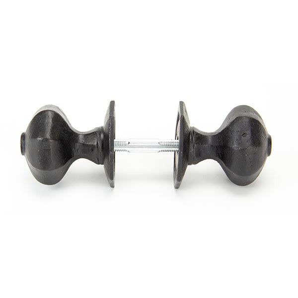 From The Anvil - Octagonal Mortice/Rim Knob Set - External Beeswax - 92064 - Choice Handles