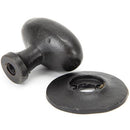 From The Anvil - Oval Mortice/Rim Knob Set - External Beeswax - 92065 - Choice Handles