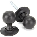 From The Anvil - Round Mortice/Rim Knob Set - External Beeswax - 92066 - Choice Handles
