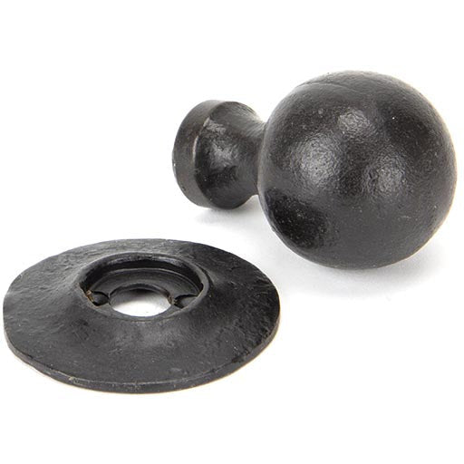 From The Anvil - Round Mortice/Rim Knob Set - External Beeswax - 92066 - Choice Handles