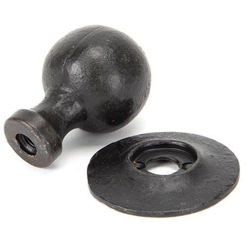 From The Anvil - Round Mortice/Rim Knob Set - External Beeswax - 92066 - Choice Handles
