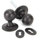 From The Anvil - Round Mortice/Rim Knob Set - External Beeswax - 92066 - Choice Handles