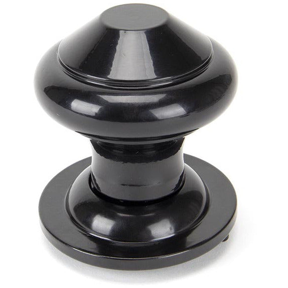 From The Anvil - Centre Door Knob - Black - 92070 - Choice Handles