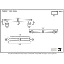 From The Anvil - Regency Pull Handle - Medium - Polished Nickel - 92089 - Choice Handles