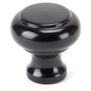 From The Anvil - Regency Cabinet Knob - Small - Black - 92099 - Choice Handles