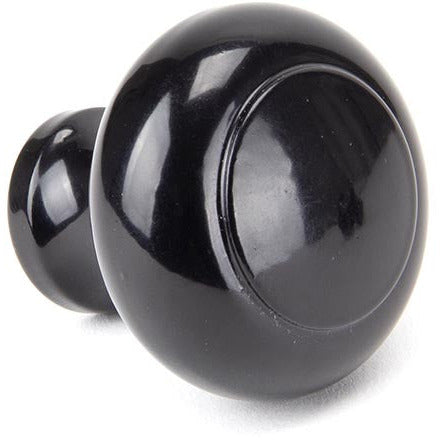 From The Anvil - Regency Cabinet Knob - Large - Black - 92101 - Choice Handles