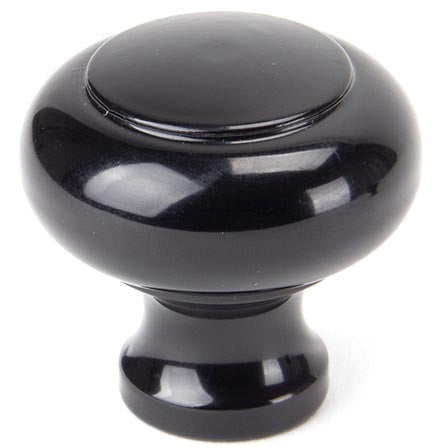 From The Anvil - Regency Cabinet Knob - Large - Black - 92101 - Choice Handles