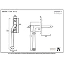 From The Anvil - Regency Espag - LH - External Beeswax - 92113 - Choice Handles