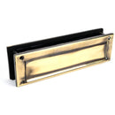 From The Anvil - Traditional Letterbox - Aged Brass - 92127 - Choice Handles