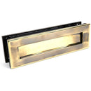 From The Anvil - Traditional Letterbox - Aged Brass - 92127 - Choice Handles