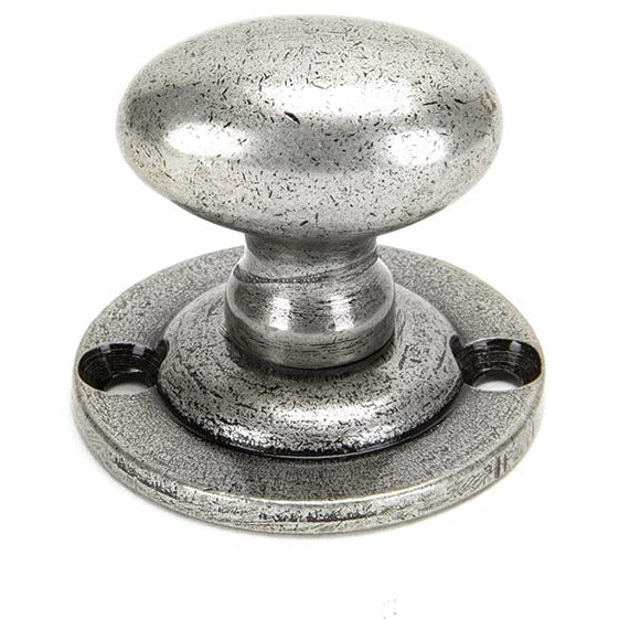 From The Anvil - Oval Rack Bolt - Pewter Patina - 92129 - Choice Handles