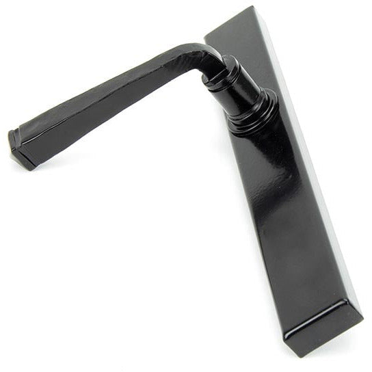 From The Anvil - Avon Slimline Lever Latch Set - Black - 92133 - Choice Handles