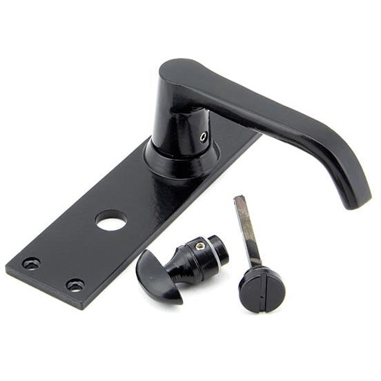 From The Anvil - Deluxe Lever Bathroom Set - Black - 92161 - Choice Handles