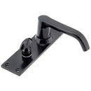 From The Anvil - Deluxe Lever Bathroom Set - Black - 92161 - Choice Handles