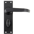 From The Anvil - Deluxe Lever Bathroom Set - Black - 92161 - Choice Handles