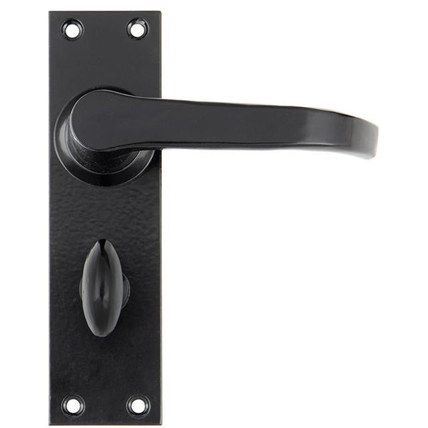 From The Anvil - Deluxe Lever Bathroom Set - Black - 92161 - Choice Handles