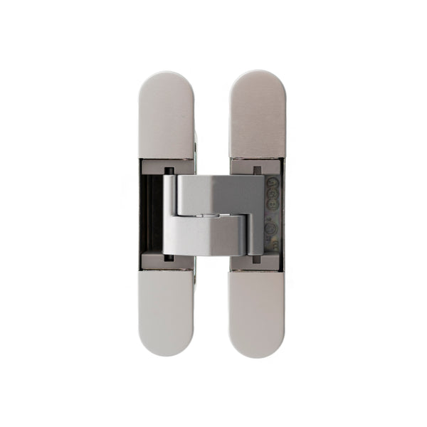 AGB Eclipse Fire Rated Adjustable Concealed Hinge - Satin Chrome - AGBH32SC - Choice Handles