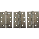 Atlantic Ball Bearing Hinges Grade 13 Fire Rated 4" x 3" x 3mm set of 3 - Urban Bronze - AH1433UB(3) - Choice Handles
