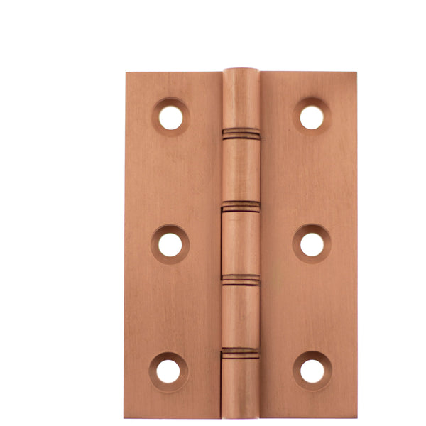 Atlantic Washered Hinges 3" x 2" x 2.2mm - Urban Satin Copper - AWH3222USC - (Pair) - Choice Handles