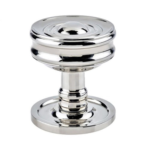 Burlington - Bloomsbury Mortice Door Knob Furniture - Polished Nickel - BUR101PN - Choice Handles