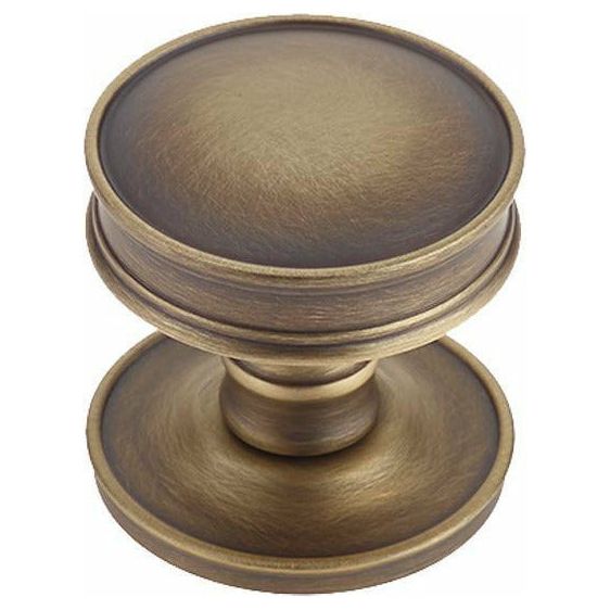 Burlington Berkeley 40mm Cupboard Knob - Antique Brass - BUR110AB - Choice Handles