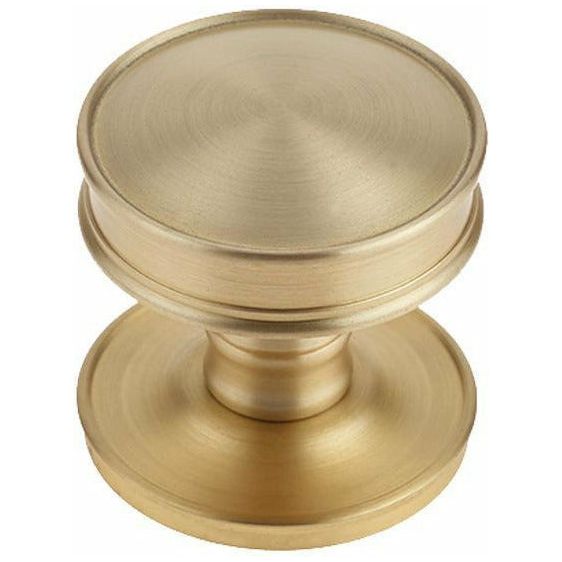 Burlington Berkeley 40mm Cupboard Knob - Satin Brass - BUR110SB - Choice Handles