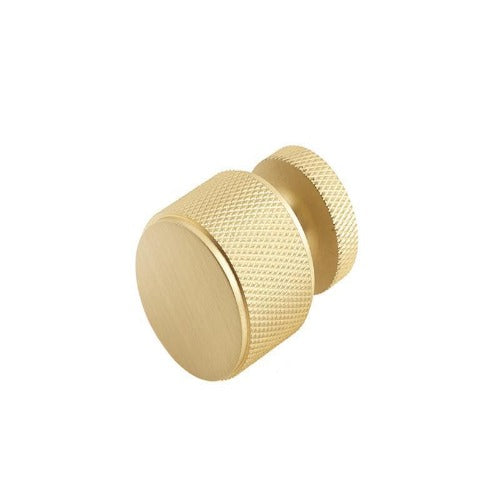 Burlington - Piccadilly Cupboard Knob - Satin Brass - BUR400SB - Choice Handles