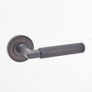 Burlington - Piccadilly Lever on Rose - Dark Bronze - BUR40DB - Choice Handles