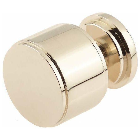 Burlington - Belgrave Cupboard Knob - Polished Nickel - BUR501PN - Choice Handles