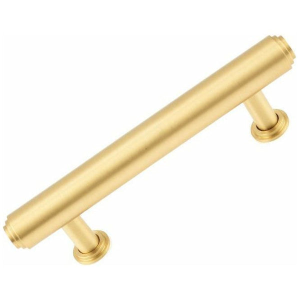 Burlington - Belgrave 224mm Cabinet Handle - Satin Brass - BUR512SB - Choice Handles