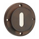 Burlington - Standard Escutcheon Inner Rose - Dark Bronze - BUR60DB - Choice Handles