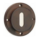 Burlington - Standard Escutcheon Inner Rose - Dark Bronze - BUR60DB - Choice Handles