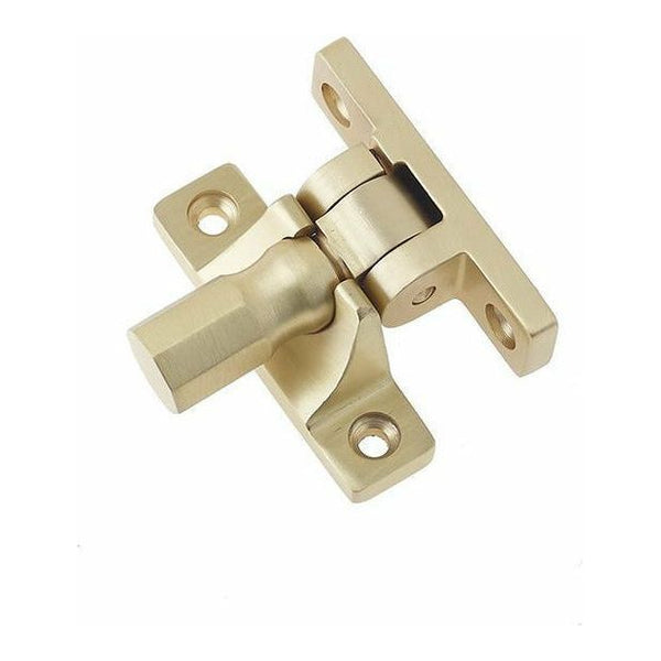 Burlington - Brighton Sash Fastener - Satin Brass - BUR6288SB - Choice Handles