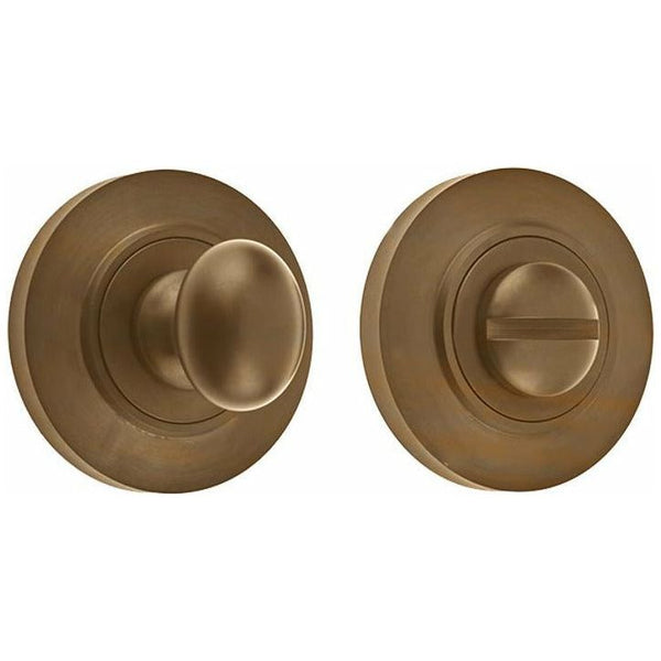 Burlington -  Matching Turn & Release - Antique Brass - BUR80AB - Choice Handles