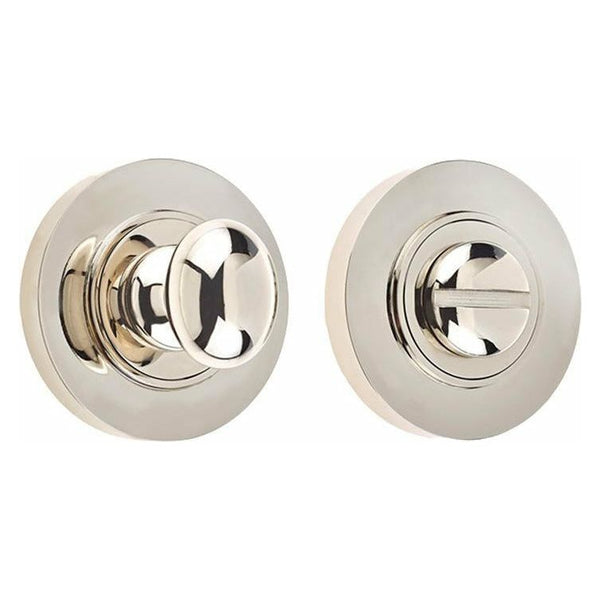 Burlington - Matching Turn & Release - Polished Nickel - BUR80PN - Choice Handles