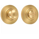 Burlington - Matching Turn & Release - Satin Brass - BUR80SB - Choice Handles