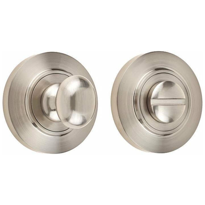 Burlington - Matching Turn & Release - Satin Nickel - BUR80SN - Choice Handles