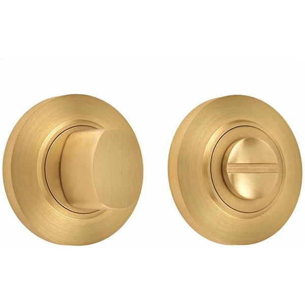 Burlington - Matching Turn & Release - Satin Brass - BUR81SB - Choice Handles