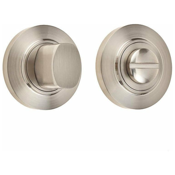 Burlington - Matching Turn & Release - Satin Nickel - BUR81SN - Choice Handles