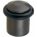 Burlington - Chamfered Top Floor Mounted Doorstop - Dark bronze - BUR961DB - Choice Handles